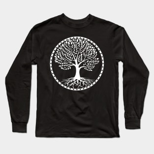 Tree Of Life (white) Long Sleeve T-Shirt